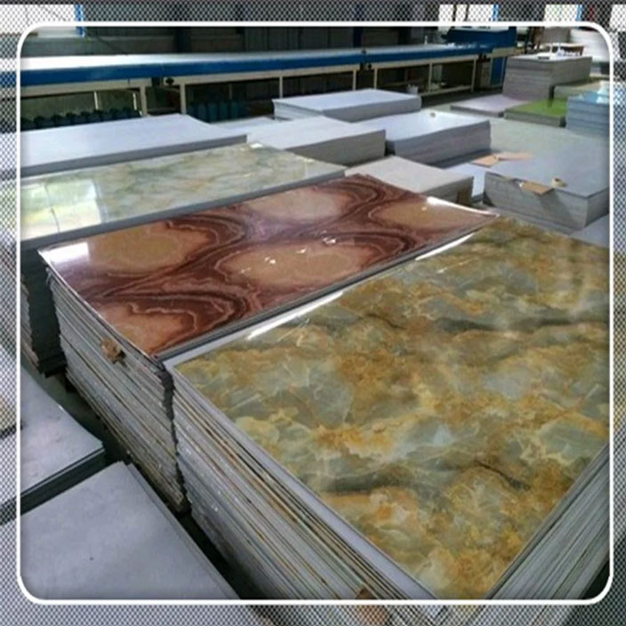 New Materials Faux Marble Flexible Plastic Sheets