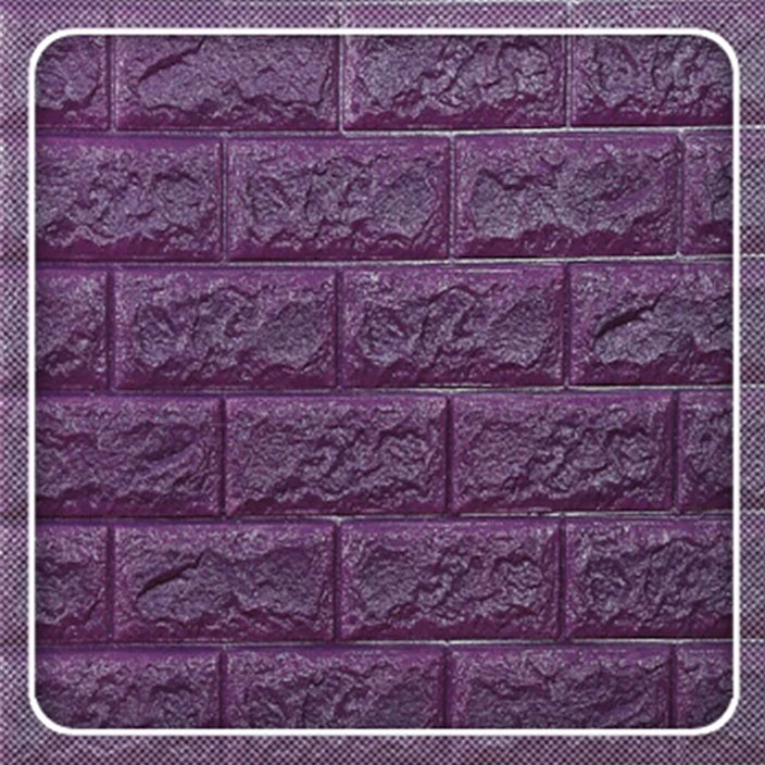 Hot PE Foam 3D Wallpaper Embossed Brick Stone DIY Stickers